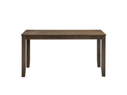 Damica Walnut Dining Table - 35" x 59" for Dining Room