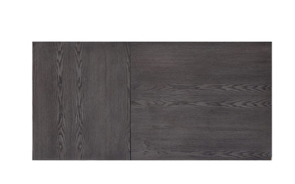 Grey Oak and Chrome Coffee Table with Lift Top