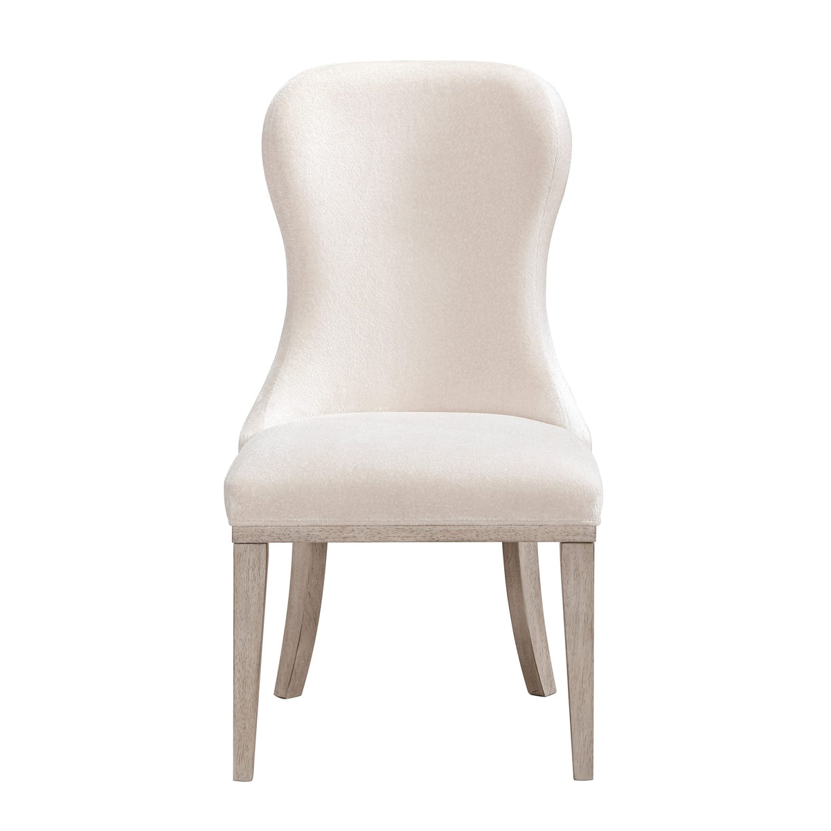 Ivory Side Chairs Set of 2 Classic Dining Chairs