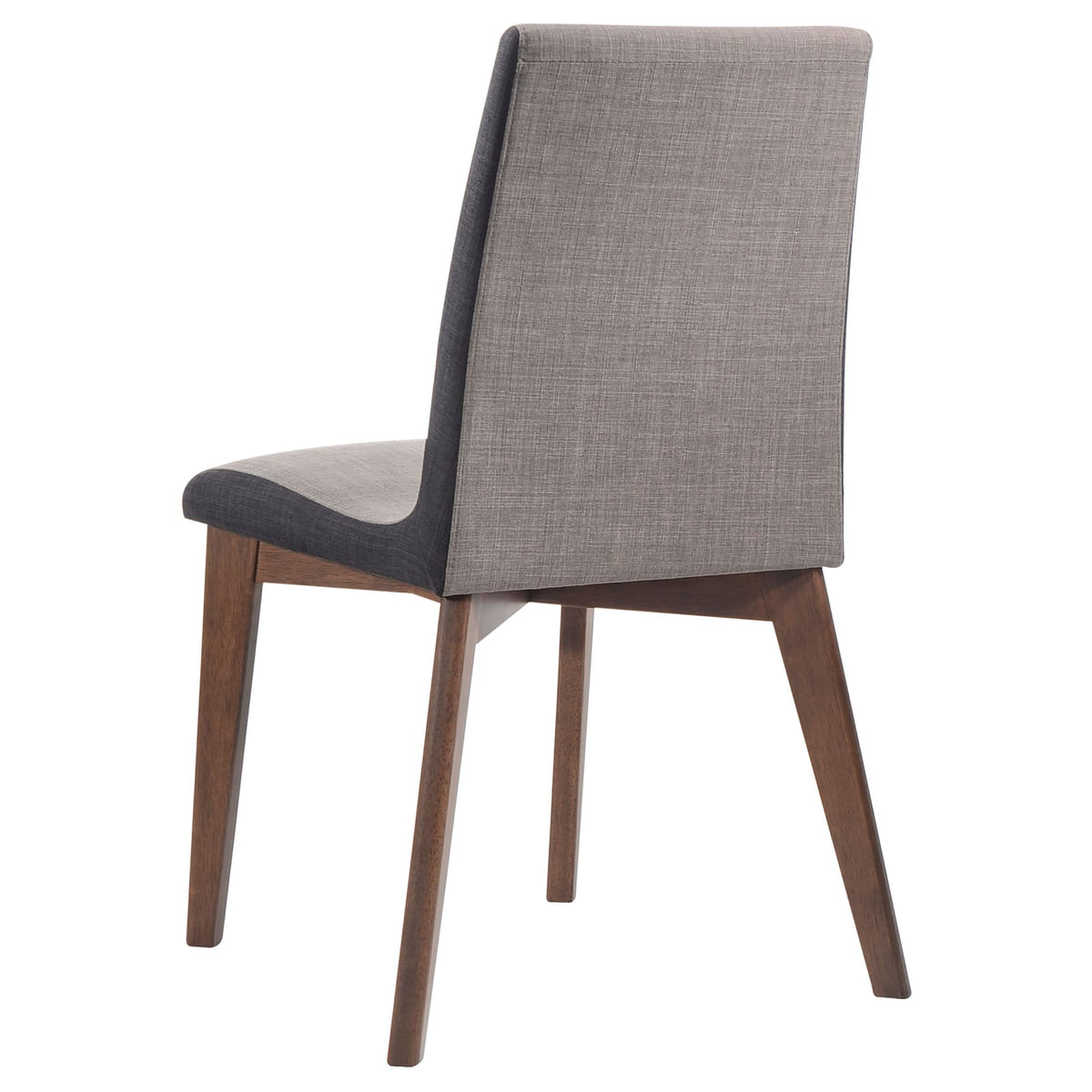 Lana Natural Walnut & Grey 7-Piece Dining Set - Extendable Table