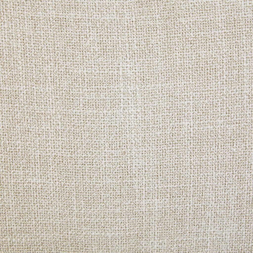 Cream Polyester Dining Chairs Set of 2