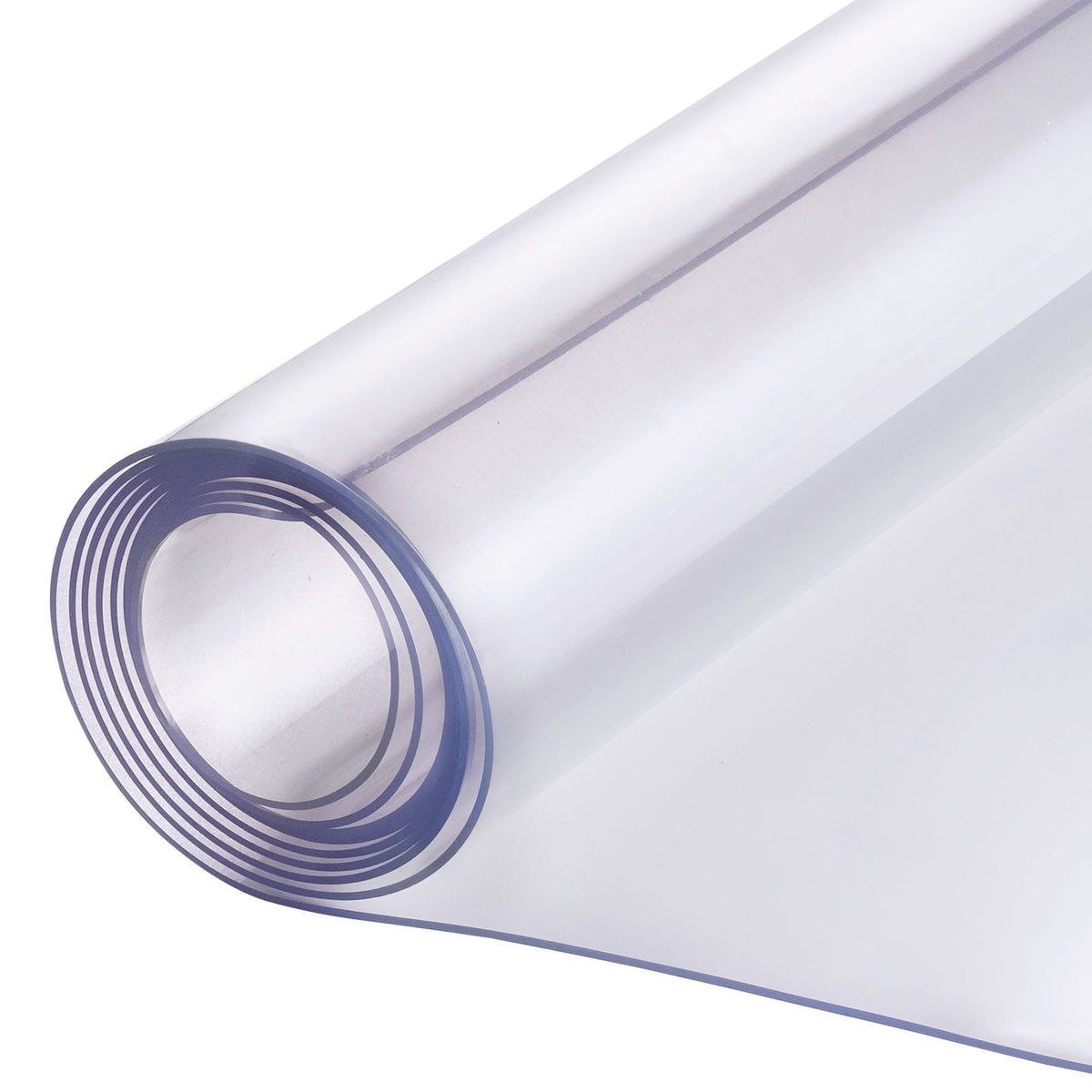 Clear PVC Table Protector - 54x54 Inch Desk Cover