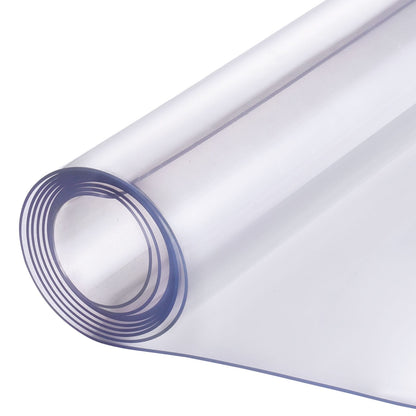 Clear PVC Table Protector - 54x54 Inch Desk Cover