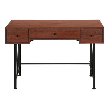 Cherry Wood Computer Desk - 48" Home Office Storage