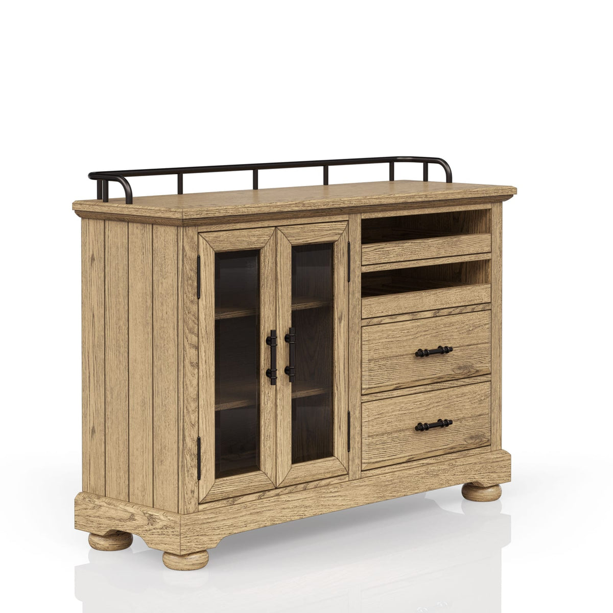 Caramel Solid Wood Server - Storage & Display