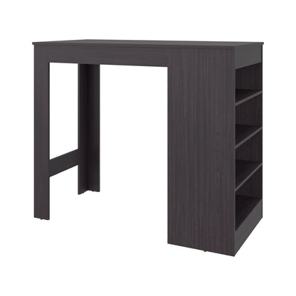 Luna Modern Kitchen Island - Wenge, 40-55in for Dining Room