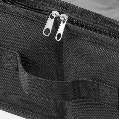 Black Under Bed Shoe Storage - 32 Compartments