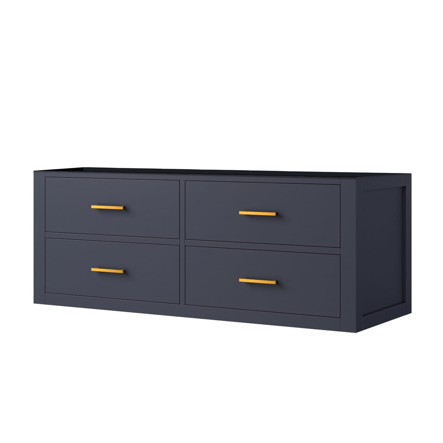 48 Inch Blue Bathroom Vanity Cabinet with Storage