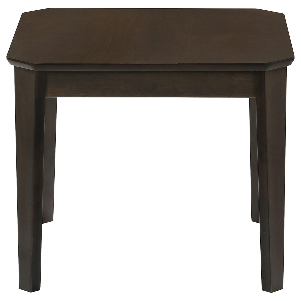 Amaro Dark Brown 3-Piece Coffee & End Table Set - Solid Wood