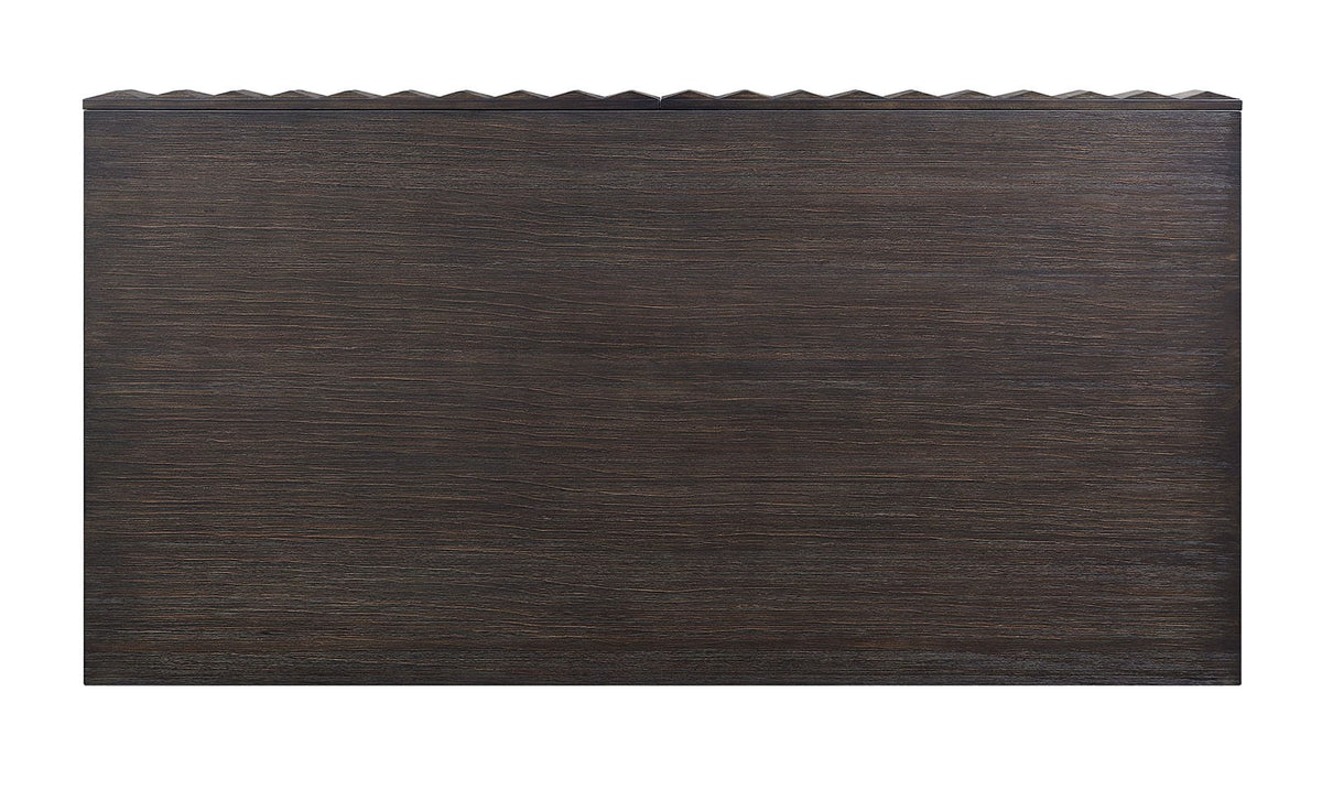Gold Walnut End Table - Contemporary Metal Design for Living Room