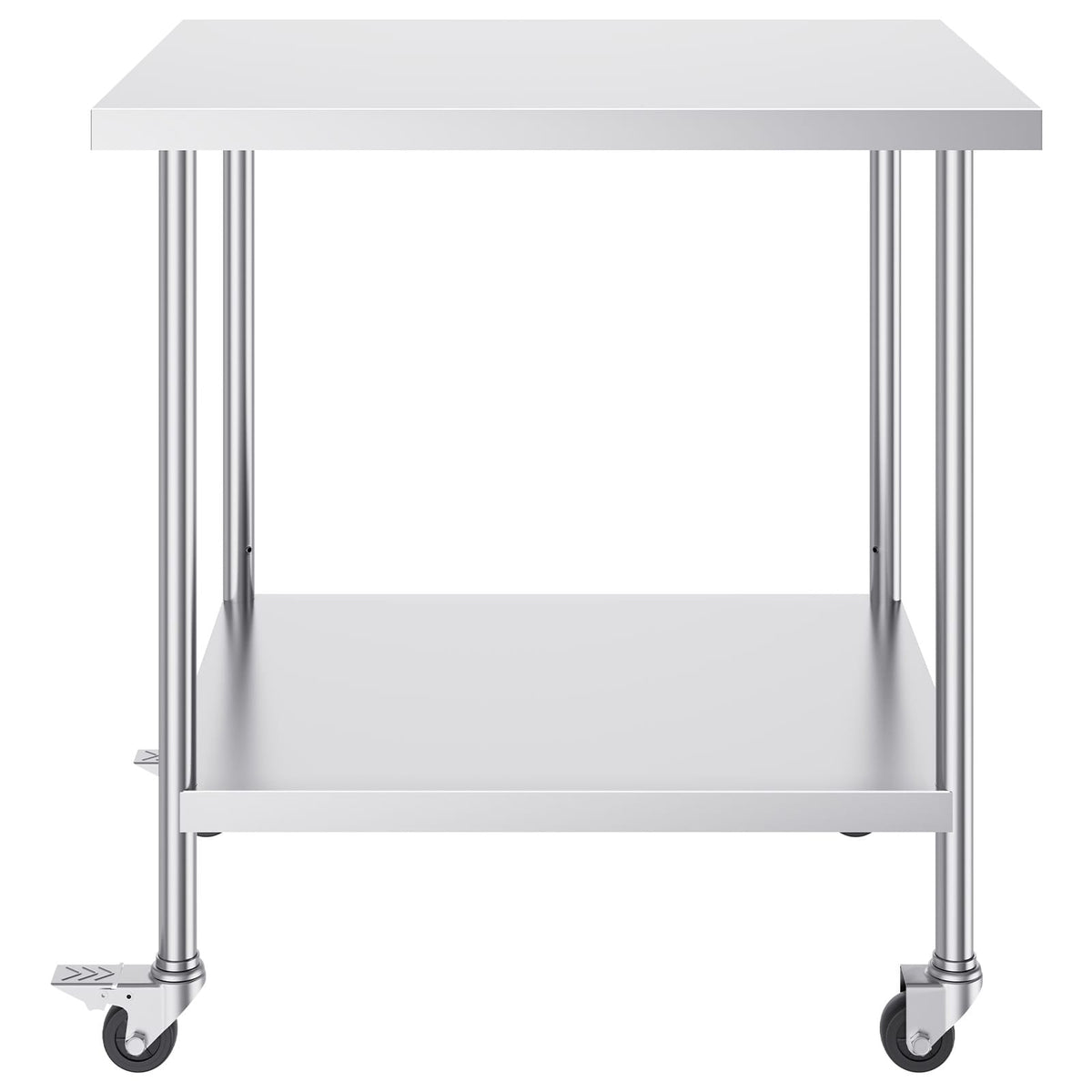 30 x 36 Stainless Steel Work Table - Silver