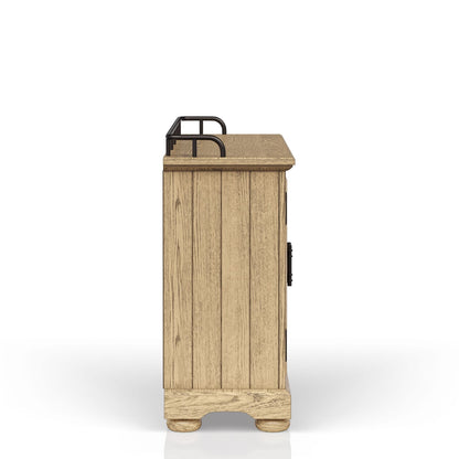 Caramel Solid Wood Server - Storage & Display