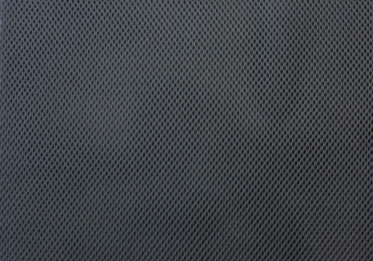 Grey Mesh Office Chair for Kids - Adjustable Height & Swivel