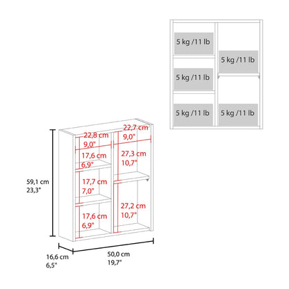 White Medicine Cabinet with Mirror - Bathroom Storage Unit