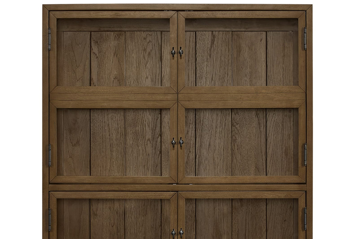 Almond Finish Bookcase - Storage & Display for Living Room
