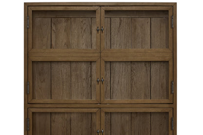 Almond Finish Bookcase - Storage & Display for Living Room