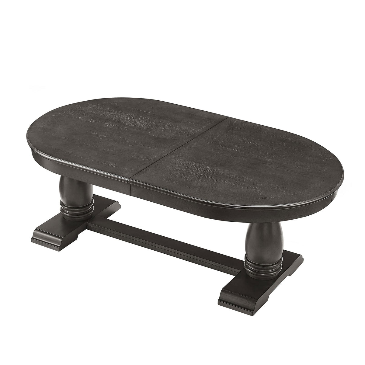 94 Inch Extendable Dark Brown Dining Table - Perfect for Large Families