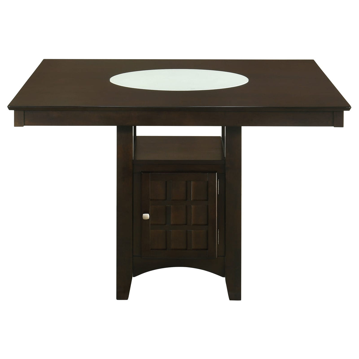Tolland Cappuccino & Tan 5-Piece Dining Set - Dining Table Set