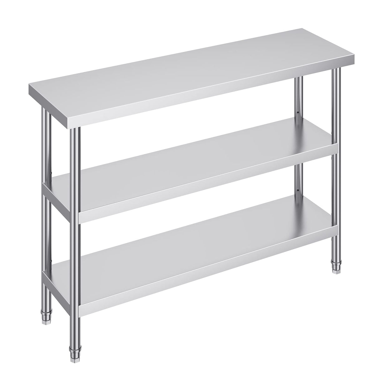 Stainless Steel Prep Table - 14x48 Work Table