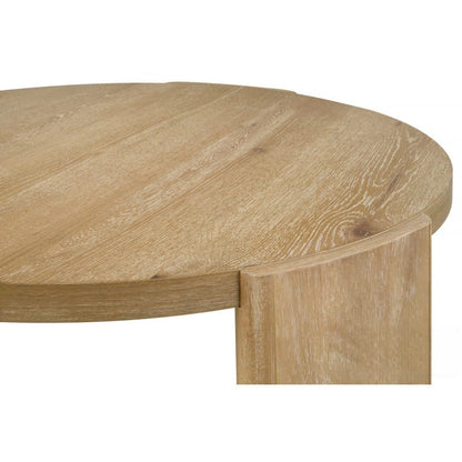 Driftwood Round End Table - 21 Inch Coffee Table