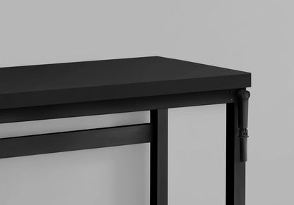 Adjustable Computer Desk - 48" L Black Laminate