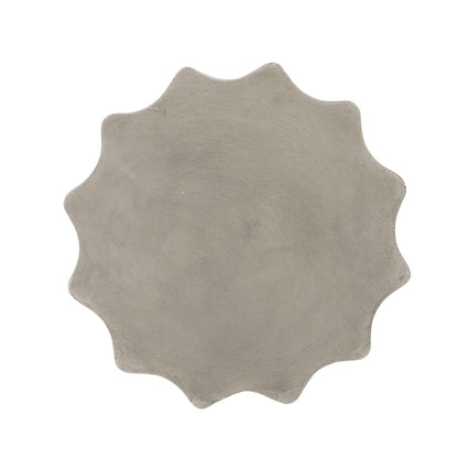 CANIS Side Table - Grey Magnesium Oxide Outdoor Table