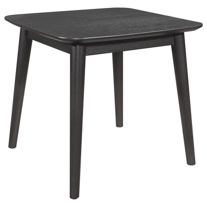 Black Rectangular Coffee Table Set - 3 Piece Dining Table