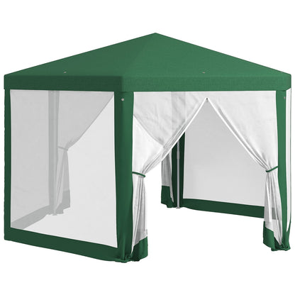 13' Hexagon Party Tent - Outdoor Shade Shelter
