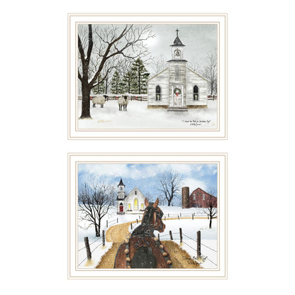 Trendy Wall Art for Living Room & Bedroom - Multi-Color Wood Frame