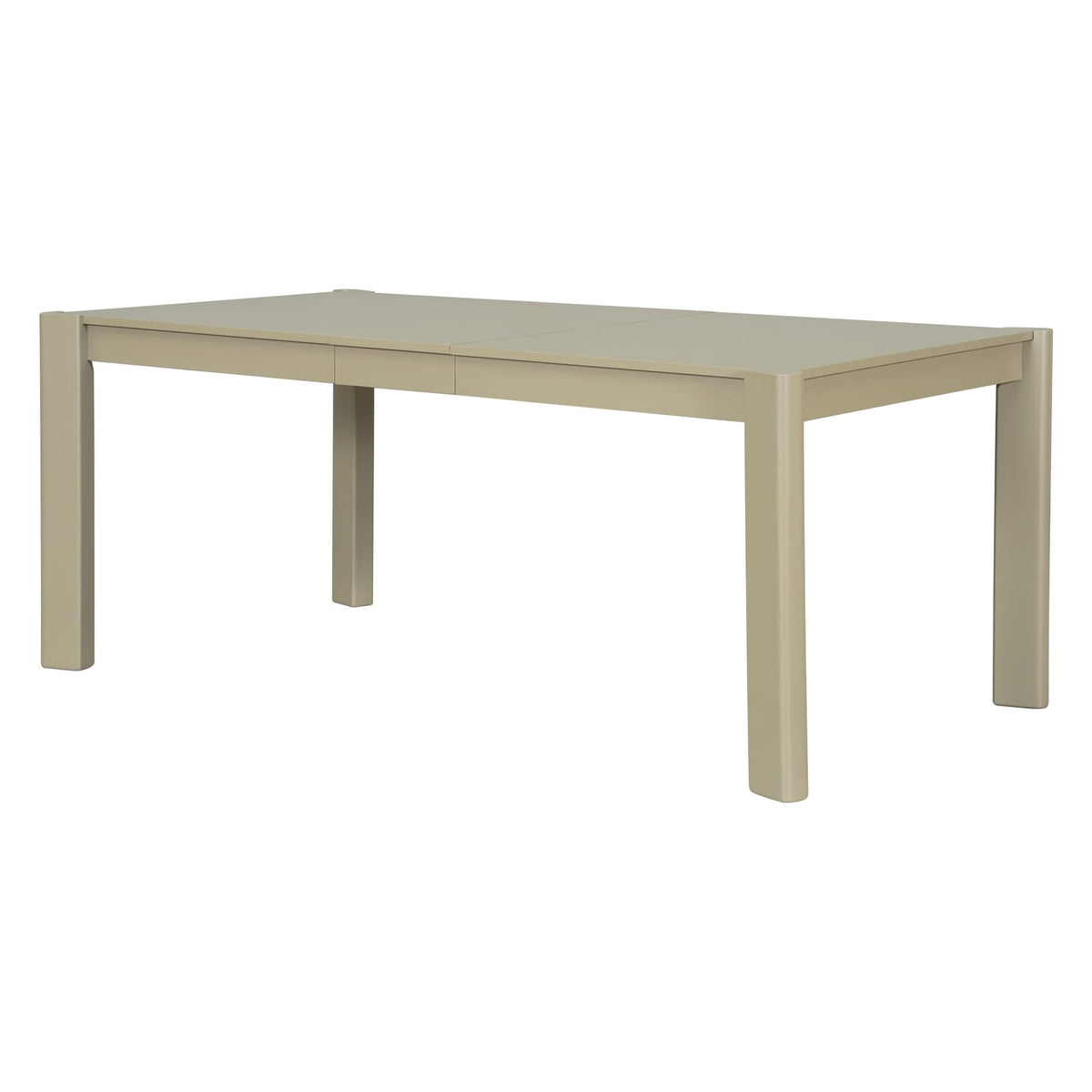 Expandable Farmhouse Dining Table - Walnut/Gold, 59-73 Inch for Dining Room