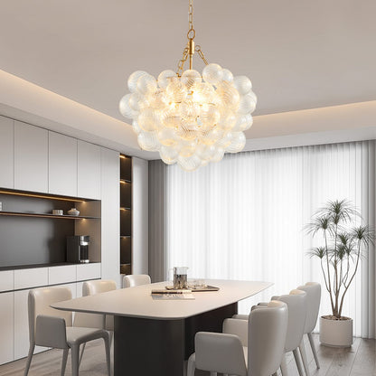 Gold Iron Pendant Light Chandelier - 20 Inch Modern Lighting