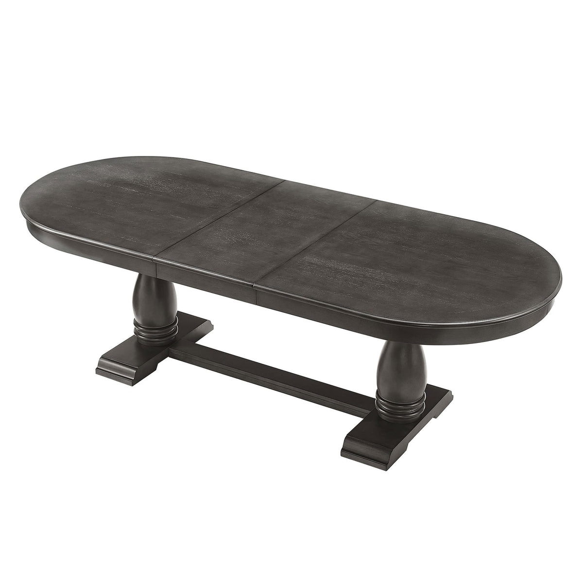 94 Inch Extendable Dark Brown Dining Table - Perfect for Large Families