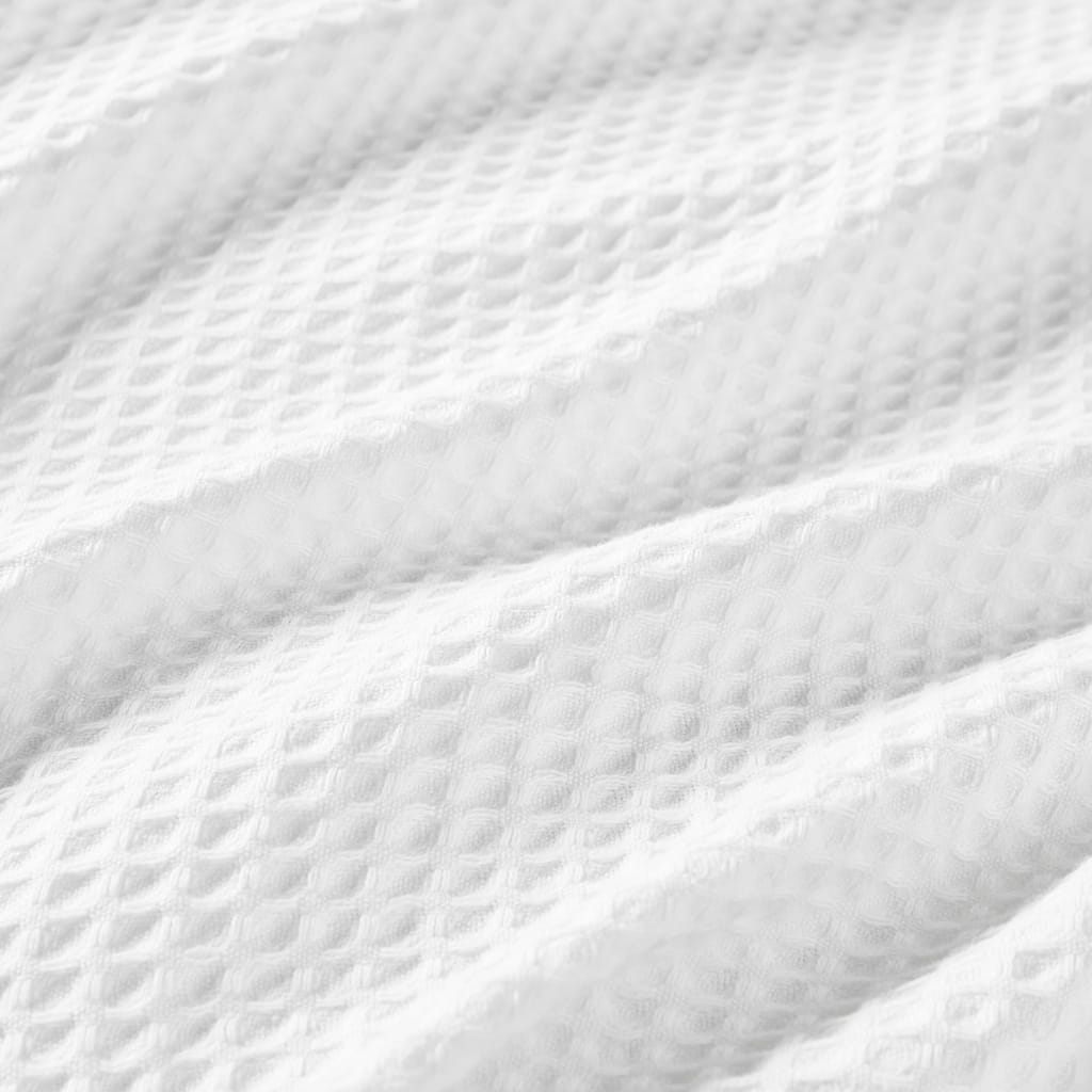 Soft White Cotton Blanket - 90x108 Inches