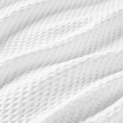Soft White Cotton Blanket - 90x108 Inches