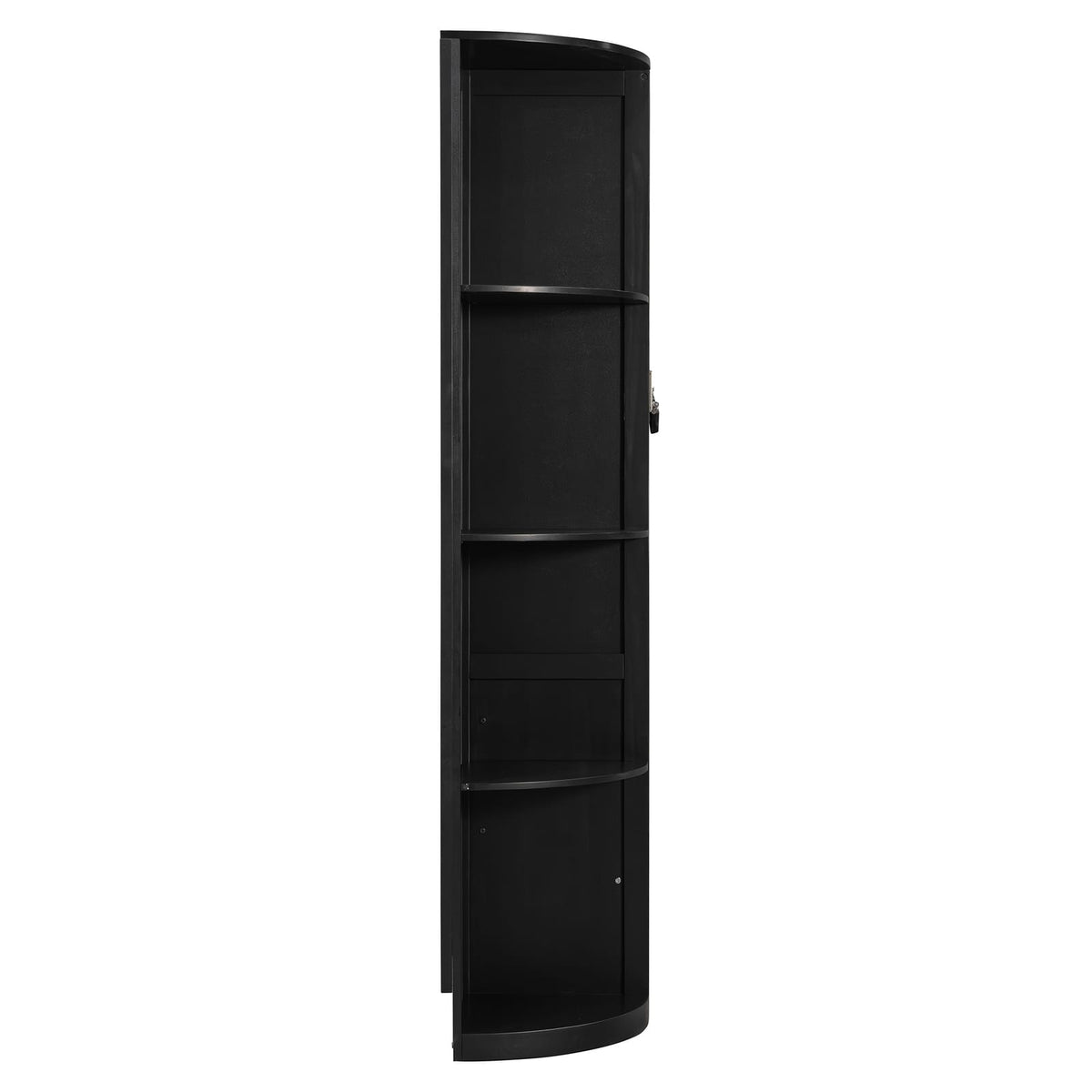 Queen Murphy Bed with Storage - Black MDF+LVL for Bedroom