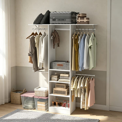 White 60 Inch Dresser - Modern Bedroom Storage