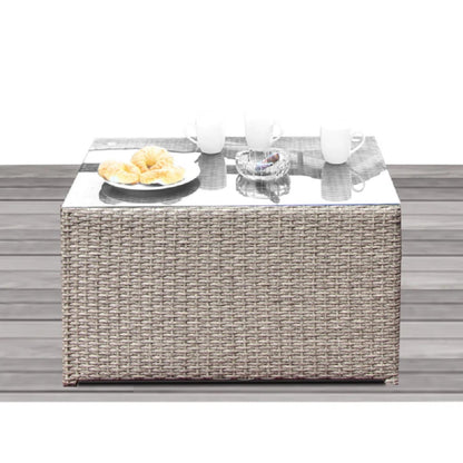 Fully Assembled 6-Seat All-Weather Wicker Patio Set with Cushions