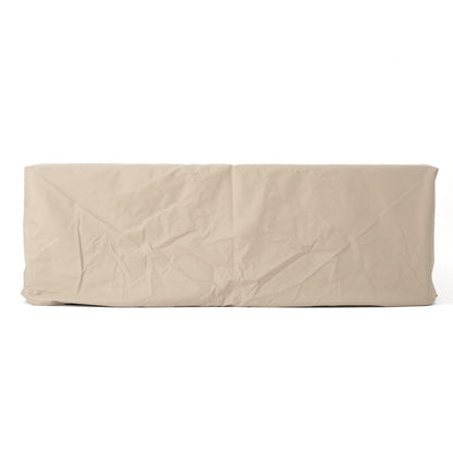 Beige Waterproof Dining Set Cover for Garden or Porch Protection