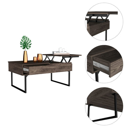 Hamburg TV Stand - 50-60" TVs, Brown Engineered Wood