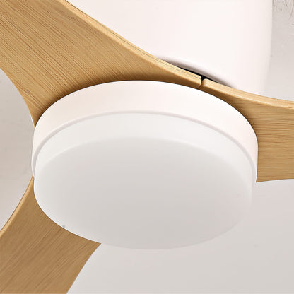 52 Inch Ceiling Fan with Light - Remote Control, Quiet DC Motor