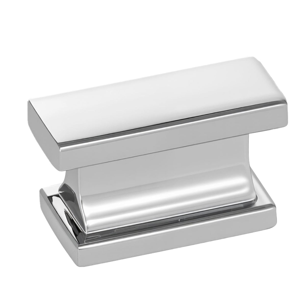 Silver Zinc Drawer Knobs 10 Pack Cabinet Hardware