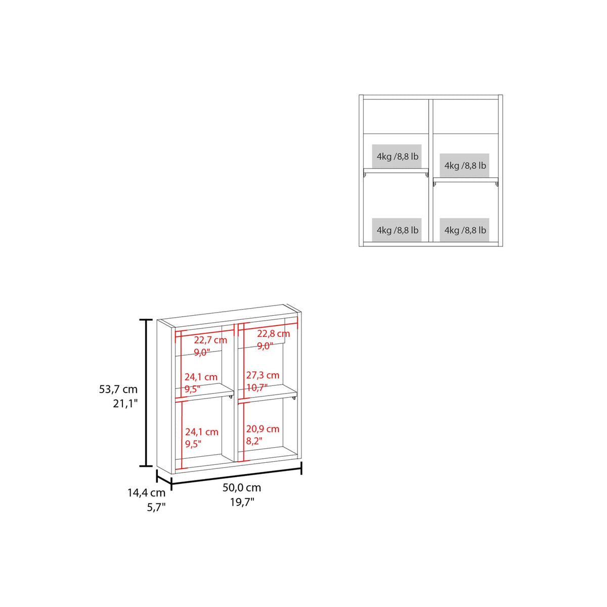 Morenci Medicine Cabinet - Black Wall Mounted Storage