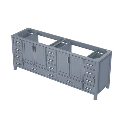 Dark Grey Double Bath Vanity - 84 Inch Wide