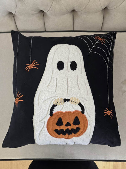 Halloween Ghost Throw Pillow Set - 20x20 Inch