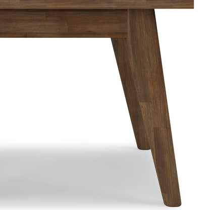 Clarkson End Table - Dark Brown Rustic Storage