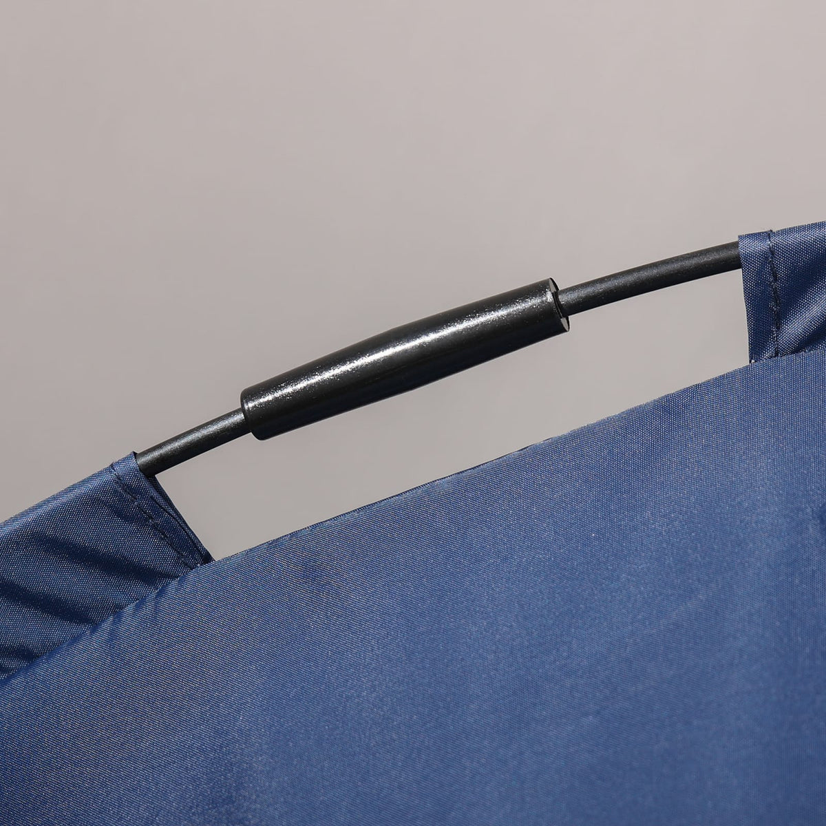 30 Inch Blue Metal Elevated Dog Cot - Portable Pet Bed