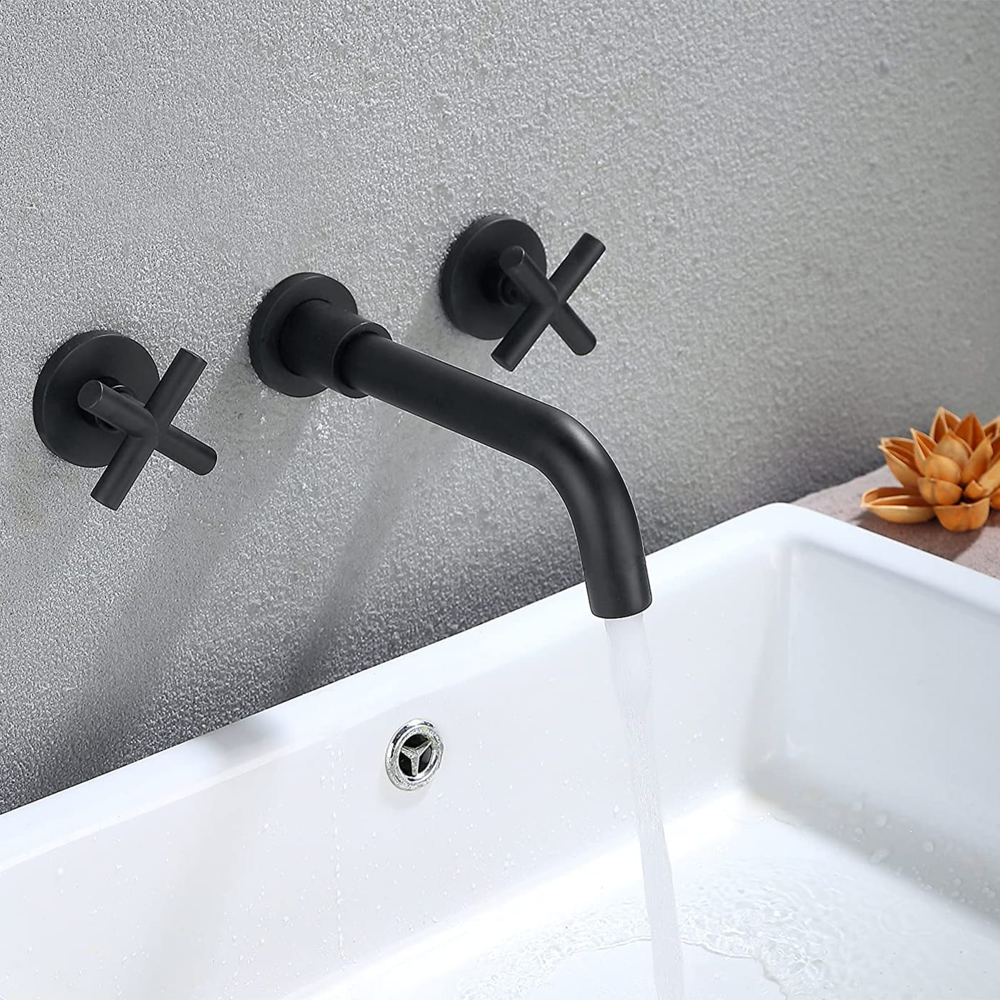 Small Space Bathroom Faucet - Wall Mounted