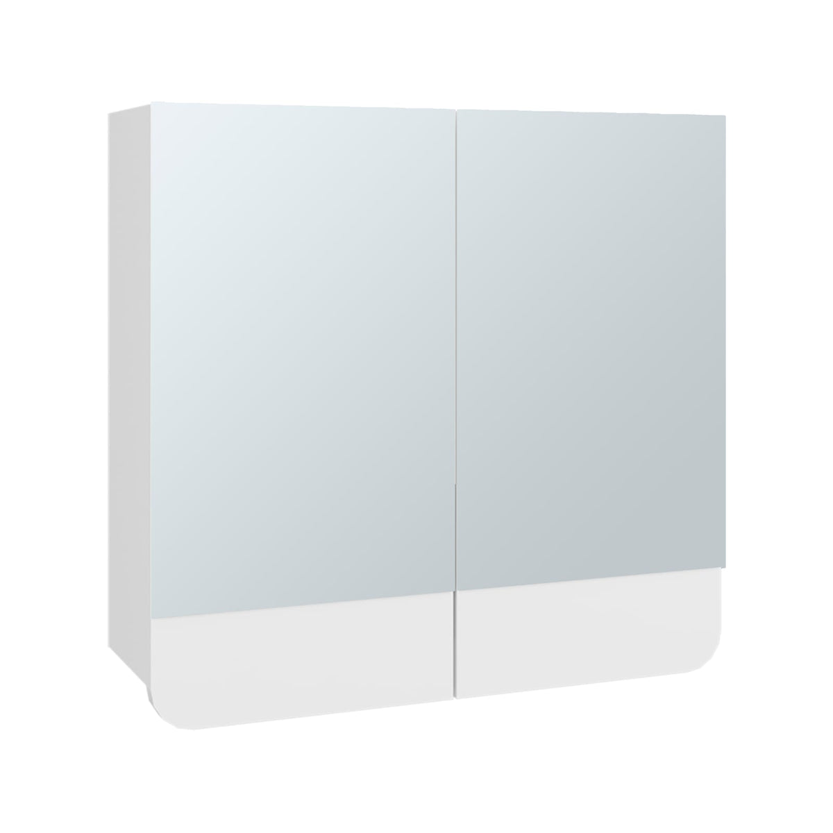 White Bathroom Storage Cabinet with Shelves