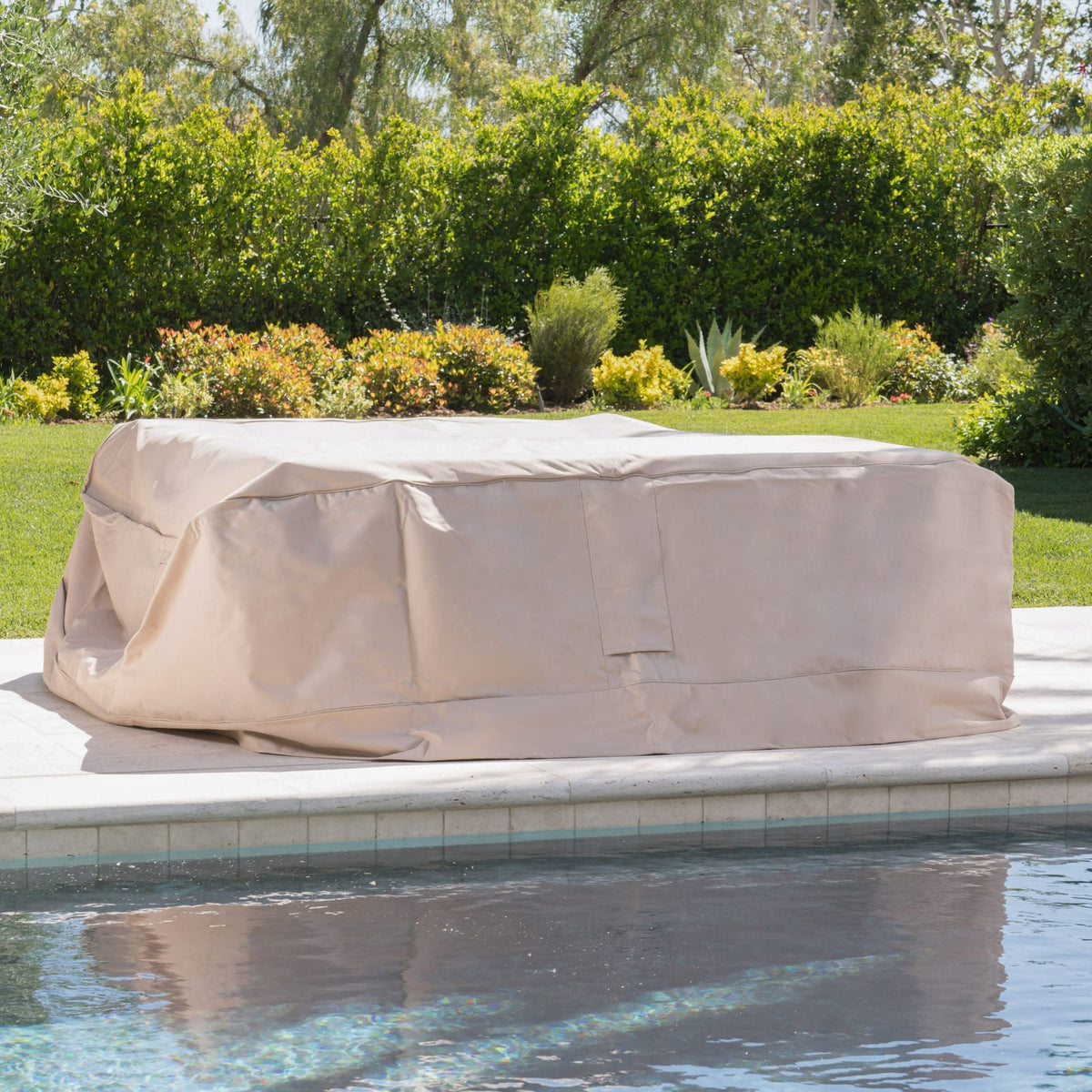 Waterproof Beige Patio Furniture Set Cover for Garden Porch
