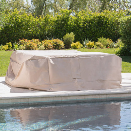 Waterproof Beige Patio Furniture Set Cover for Garden Porch